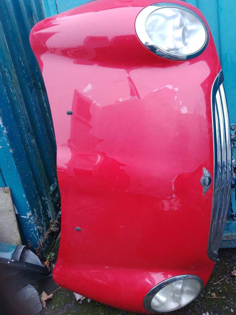 R52 MINI RED BONNET BUMPERS ALLOY WHEELS ALSO IN BLACK