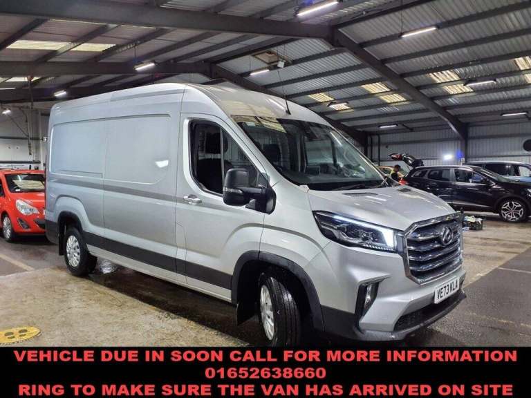 2024 Maxus Deliver 9 2.0 D20 150 Lux High Roof Van PANEL VAN DIESEL Manual