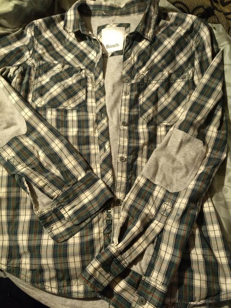 Bench womens check shirt. Fully lined. Small