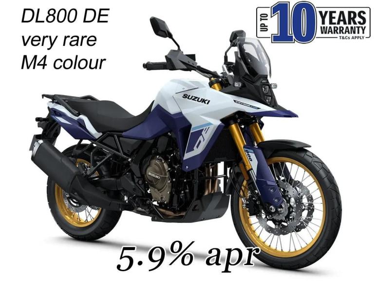 2026 Suzuki DL800 DE V-Strom M4 800 Ltd edition, very rare, one only.