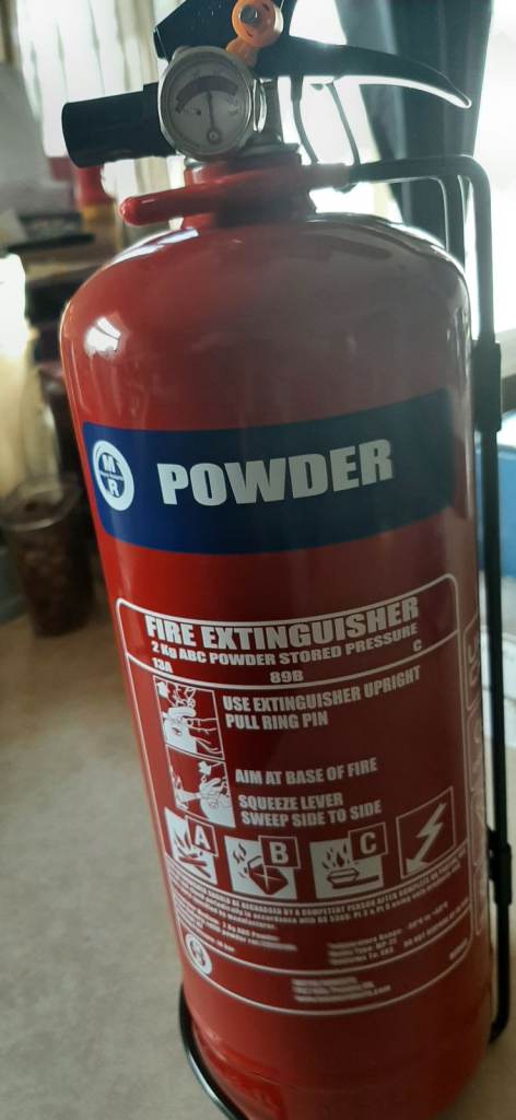 Fire extinguishers x6