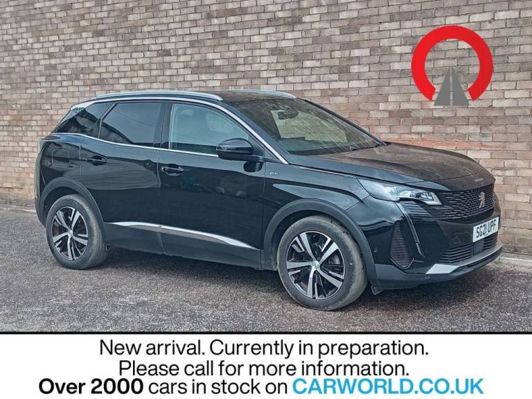 2021 Peugeot 3008 1.5 BlueHDi GT SUV 5dr Diesel Manual Euro 6 (s/s) (130 ps) HATCHBACK Diesel Manual