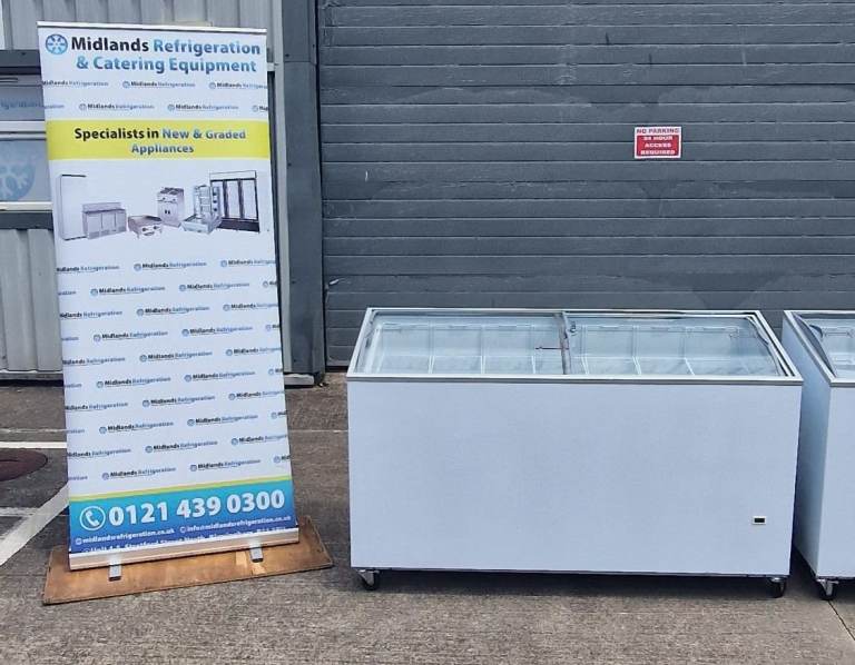  Sliding Curved Glass Lid Chest Freezer/ Commercial Refrigeration/ Commercial Fridges