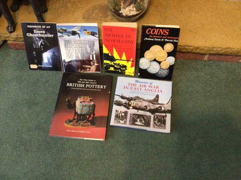 Assortment of books 