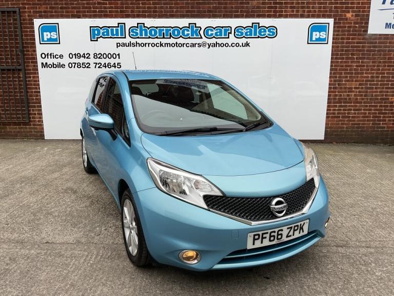 2016 Nissan Note 1.2 TEKNA DIG-S 5DR Manual MPV Petrol Manual