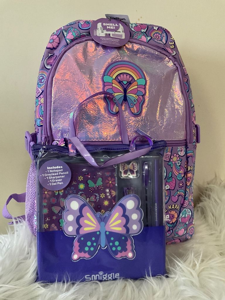 Smiggle 2-1 backpack 