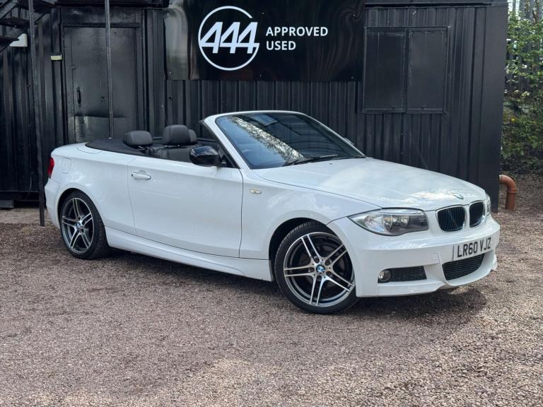 2010 BMW 1 Series 118i M Sport 2dr CONVERTIBLE PETROL Manual