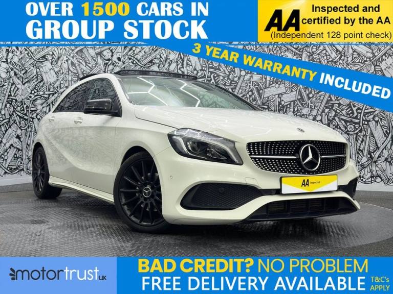 2018 Mercedes-Benz A-Class 1.6 A200 AMG Line (Premium Plus) Hatchback 5dr Petrol 7G-DCT Euro 6 (s...