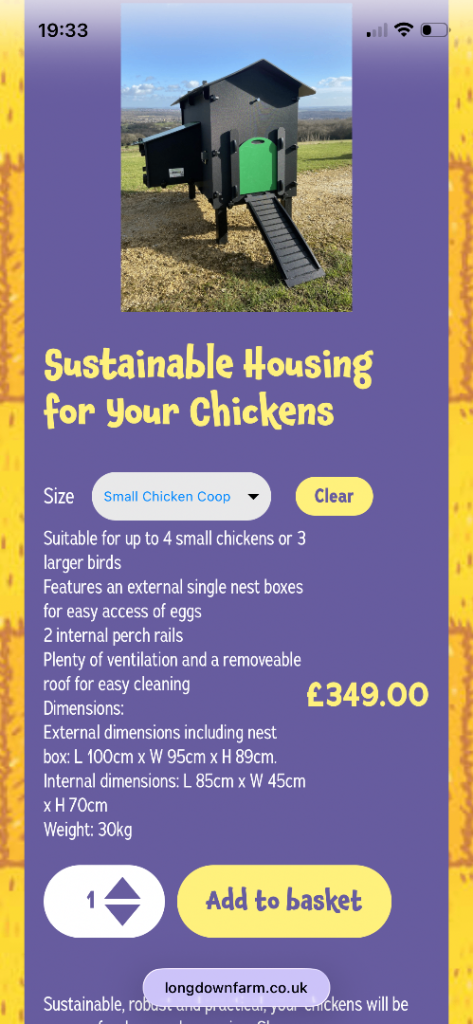 Plastic chicken coop and automated door