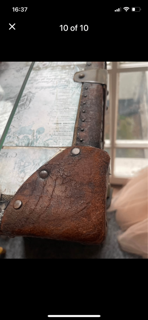 Genuine Antique Trunk Circa 1890-1920 