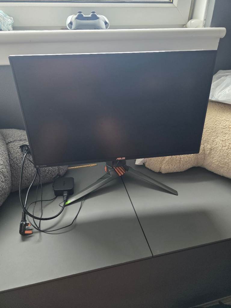 asus nvidia g sync pg258q monitor CRACKED SCREEN