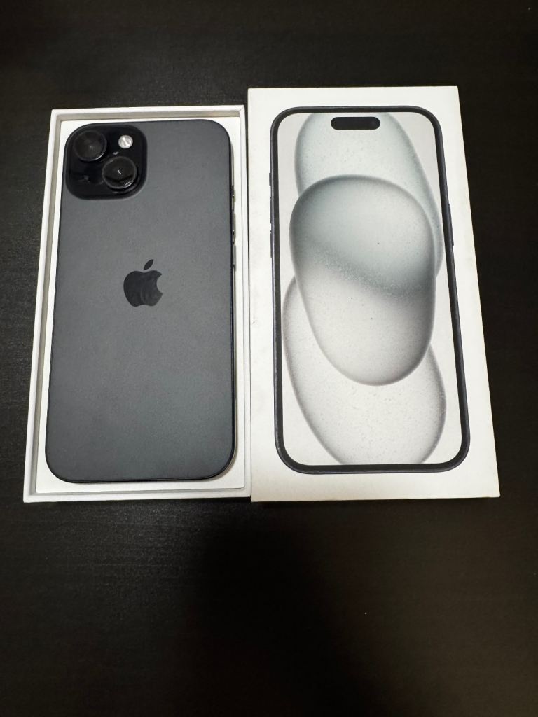 Iphone 15 black 1258gb