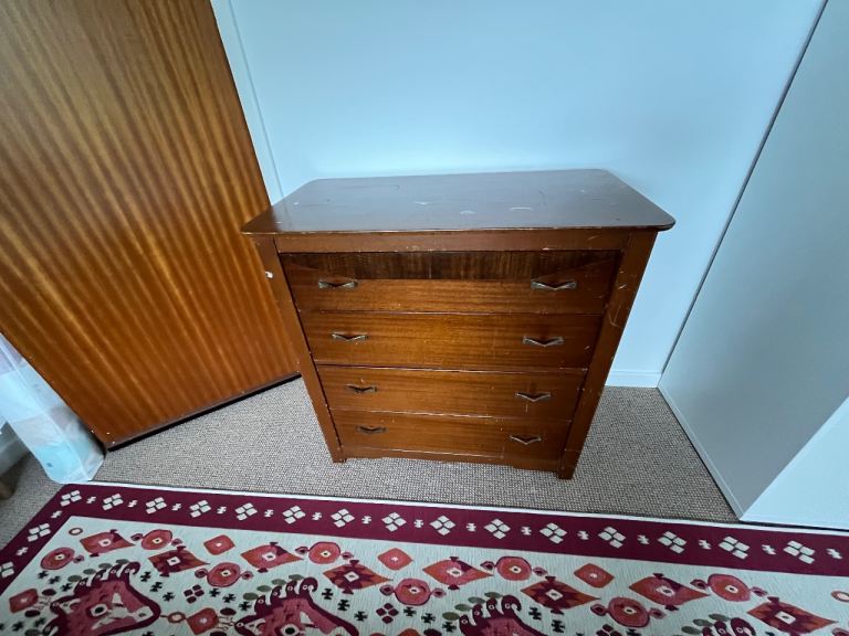 Drawers - Mid Century Modern - Shallow/Compact - Structurally sound & fully usable/clean - Project