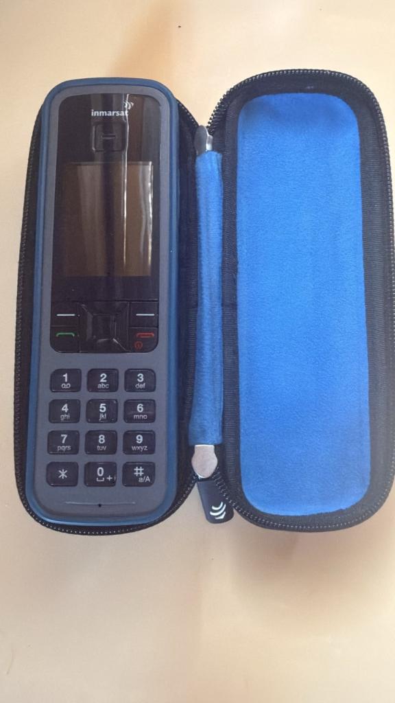Inmarsat Satellite Phone with Grey Case – Good Condition