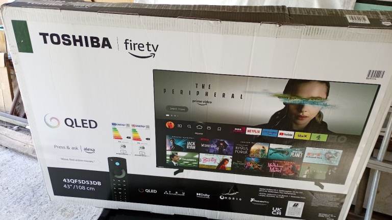 Toshiba 43 inch QLED Fire TV – Brand New in Box