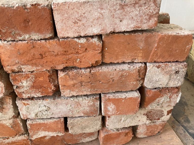 Reclaimed bricks 