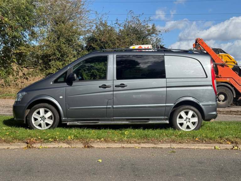 2014 64 MERCEDES BENZ VITO 2.1 113 CDI 5 SEAT DUALINER ONE OWNER TOW BAR PX SWAP