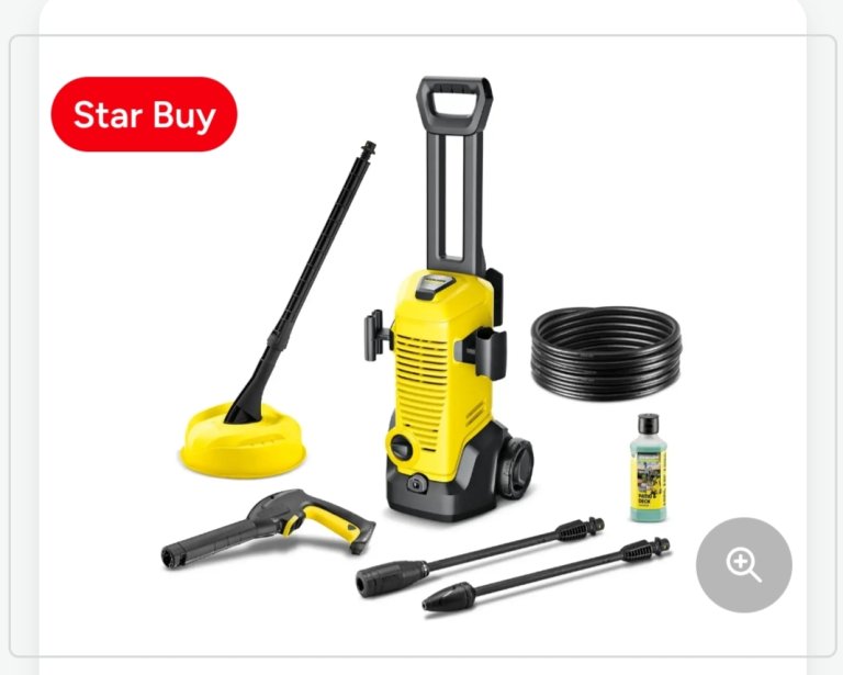 Hardly used karcher jet washer