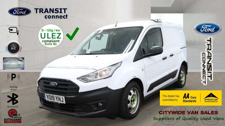 2019 Ford Transit Connect 1.5 EcoBlue 100ps Van NO VAT PANEL VAN Diesel Manual