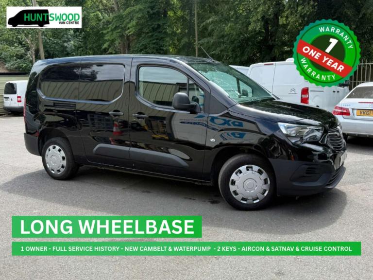 2023 Vauxhall Combo 2300 1.5 Turbo D 100ps H1 Prime Van PANEL VAN Diesel Manual