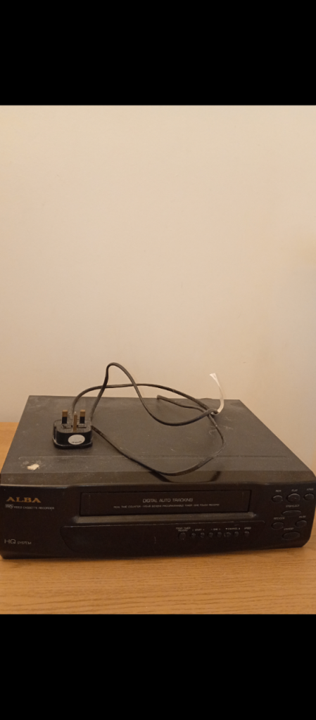 VHS video cassette recorder