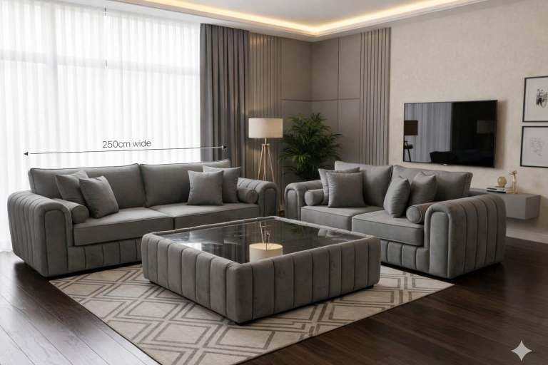 Lily Sofa Set – 3+2 Seater and Corner Sofa Available Now & Same day Delivery