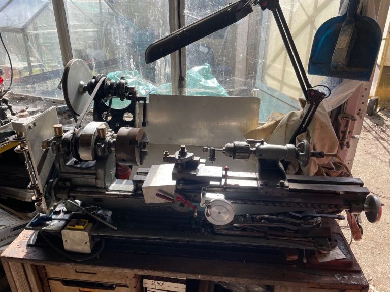 MYFORD Metal Lathe - Fair Condition, Fully Functional
