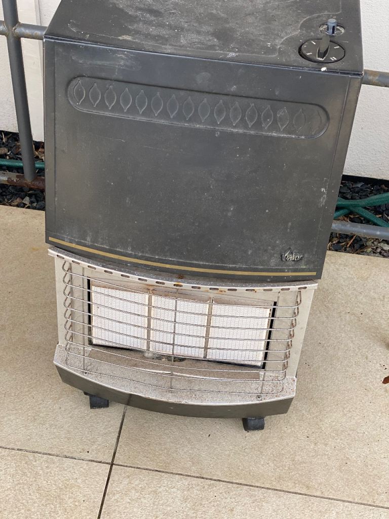 Portable gas heater/fire