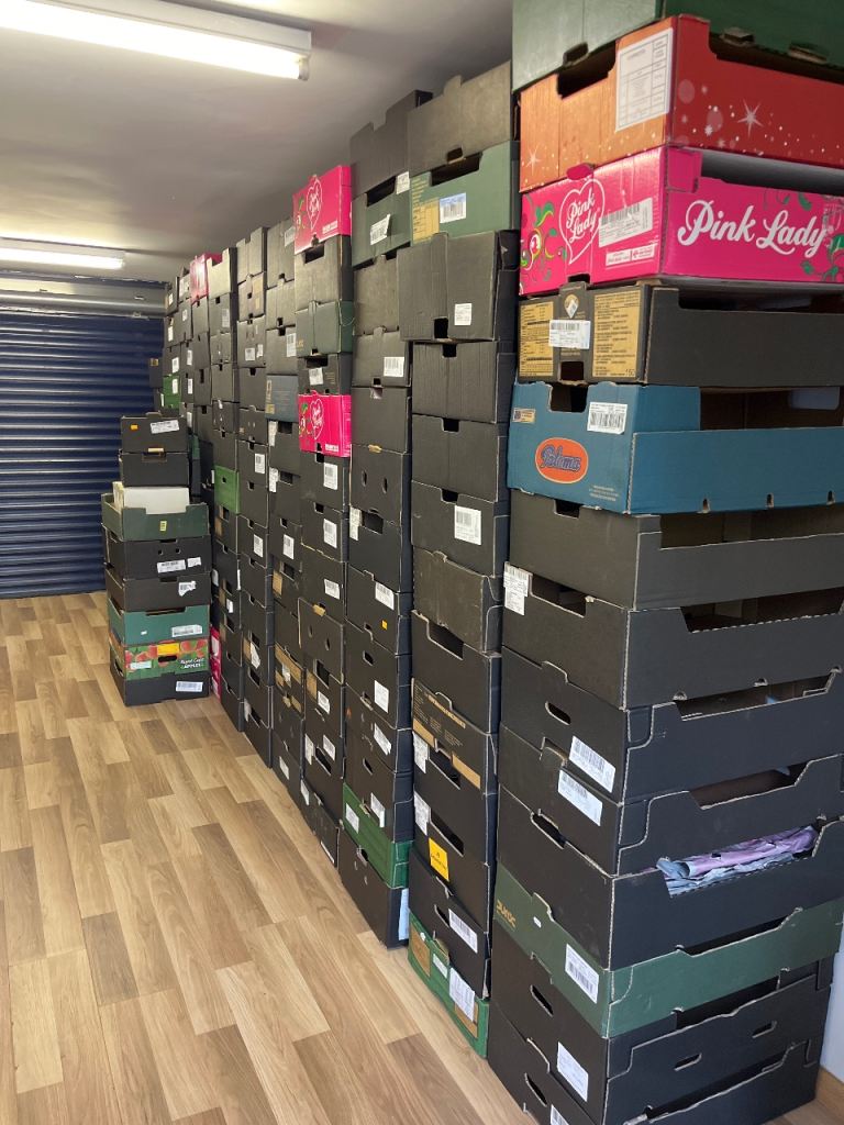 Moving house? Putting stuff into storage? Free boxes!