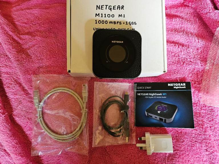 netgear nighthawk m1 m1100 4g portable/home