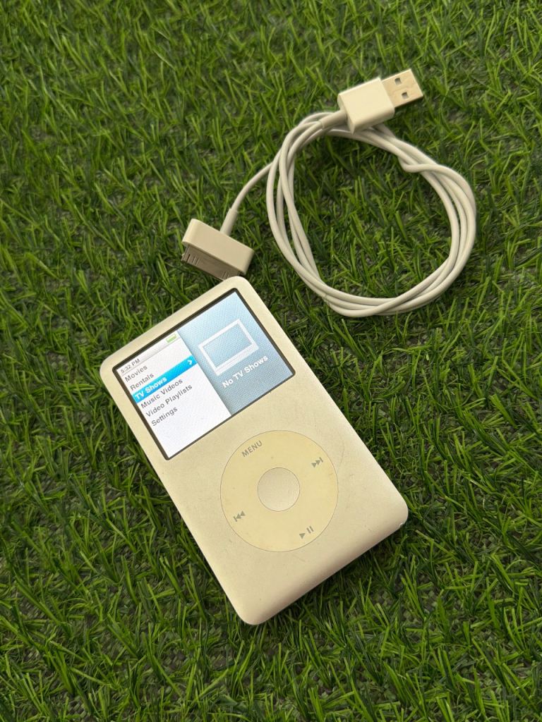 Apple iPod Classic 80gb 6th Generation MB562 A1238, Silver