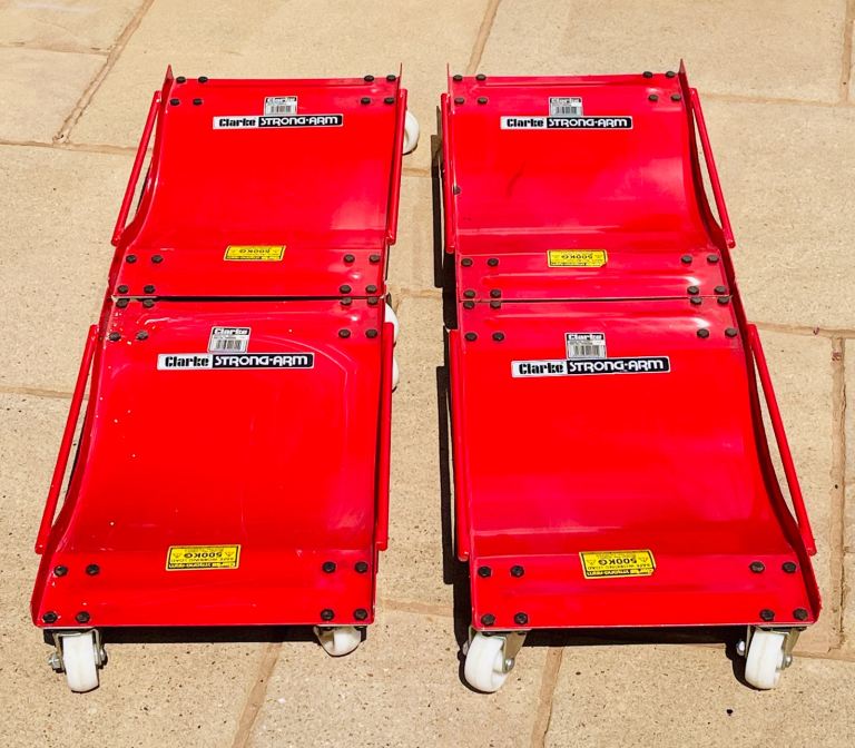 Car Dolly set - CLARKE AWD1 AUTOMOTIVE WHEEL DOLLY (Set of 4)