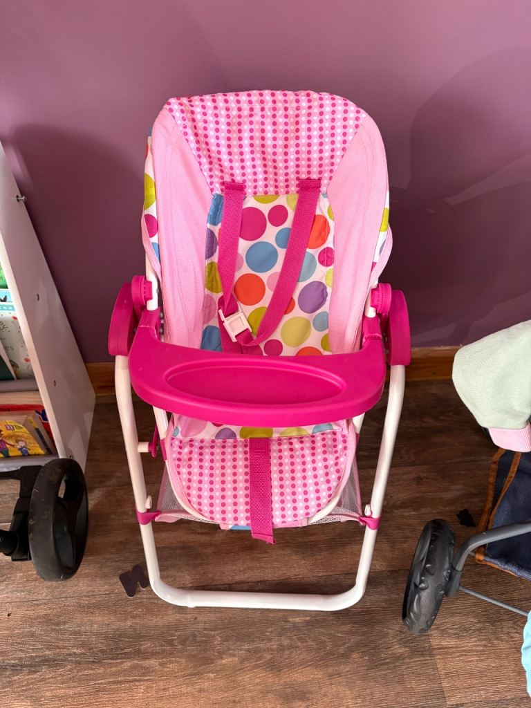 Dolls high chair 