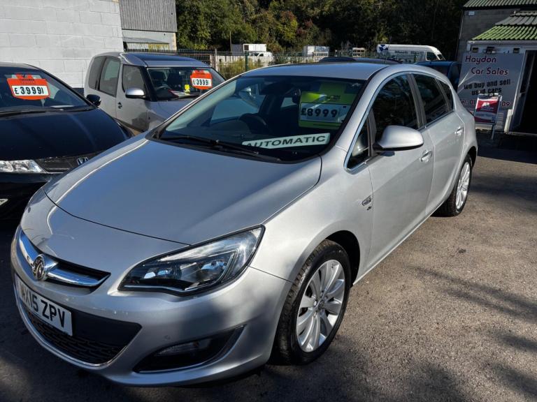2015 Vauxhall Astra 1.6i 16V Elite 5dr Auto HATCHBACK PETROL Automatic