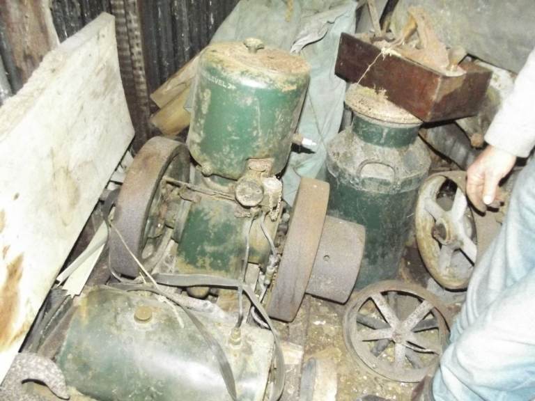Barn  finds   old engines  £200  each  .Steam model  £155 tools chisels  toys