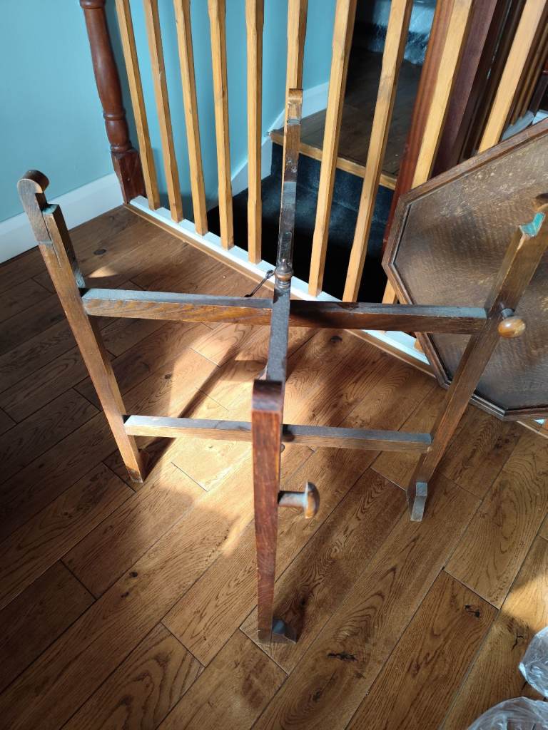 Vintage/antique fold away card table 