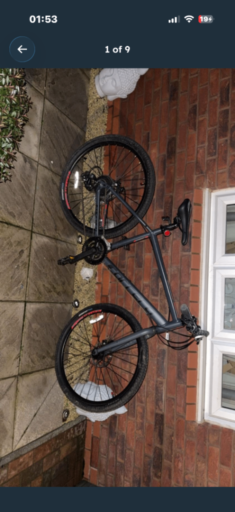 Carrera Mountain Bike - Grey, Good Condition