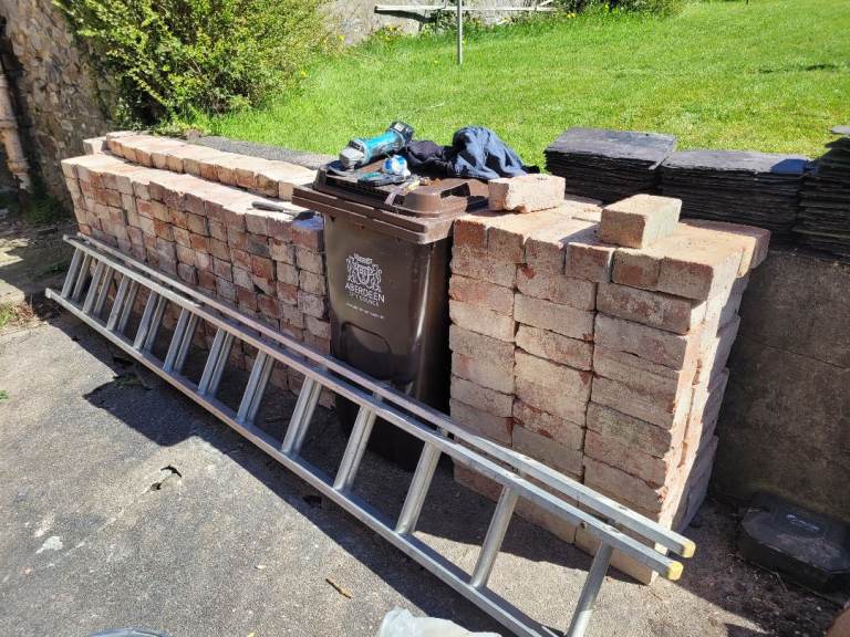 Reclaimed victorian bricks 
