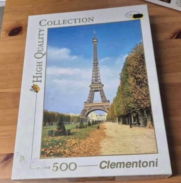 image for Paris Tower High Quality Collection Clementoni 500 Piece Jigsaw Puzzle 
