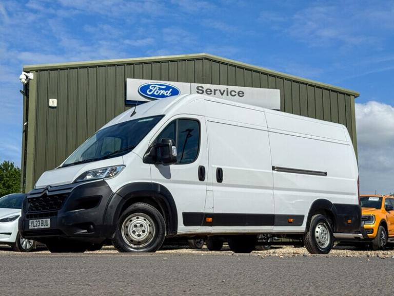 2023 Citroen Relay XLWB L4H2 Medium Roof Enterprise 35 Heavy Air Con Sensors EURO 6 Panel Van Die...
