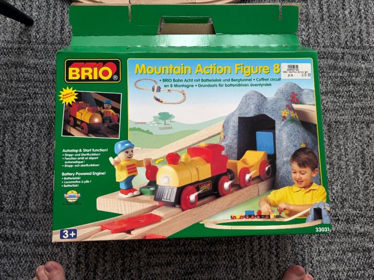 Brio wooden train sets