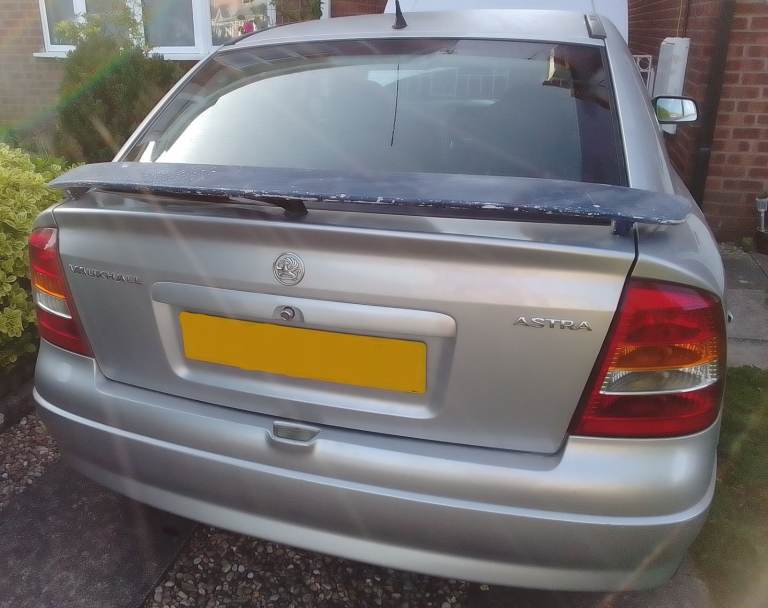 Rear Irmscher Spoiler Astra G MK4