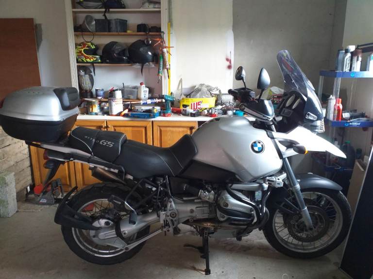 BMW, R1150, 2003, motorbike.