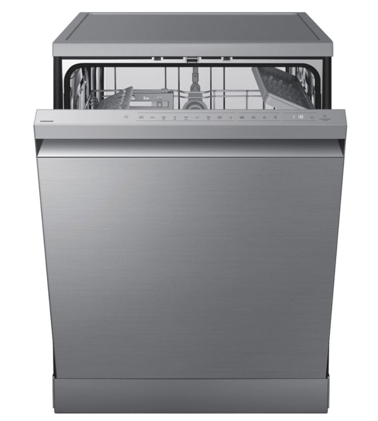 Samsung Dishwasher DW60BG750FSLEU – Silver, Good Condition