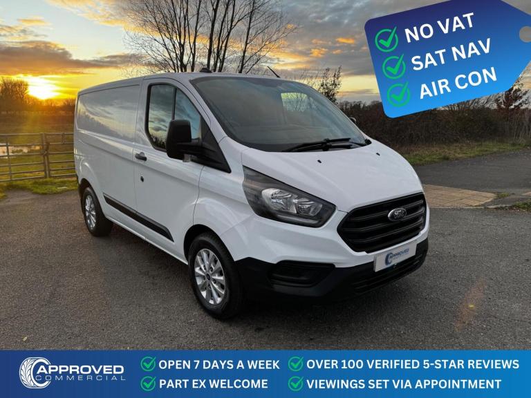 2019 Ford Transit Custom (69) NO VAT TO PAY 2.0 ECO BLUE 105 BHP SWB LEADER PANEL VAN Diesel Manual