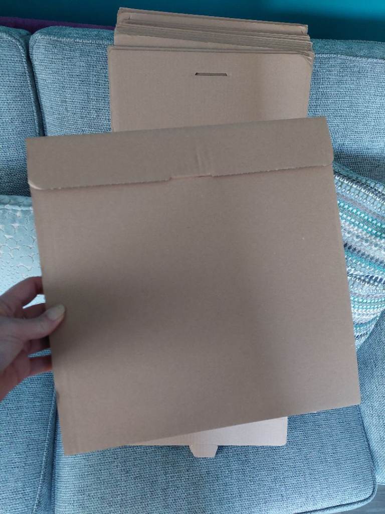 12" Vinyl LP Postal Boxes x 22