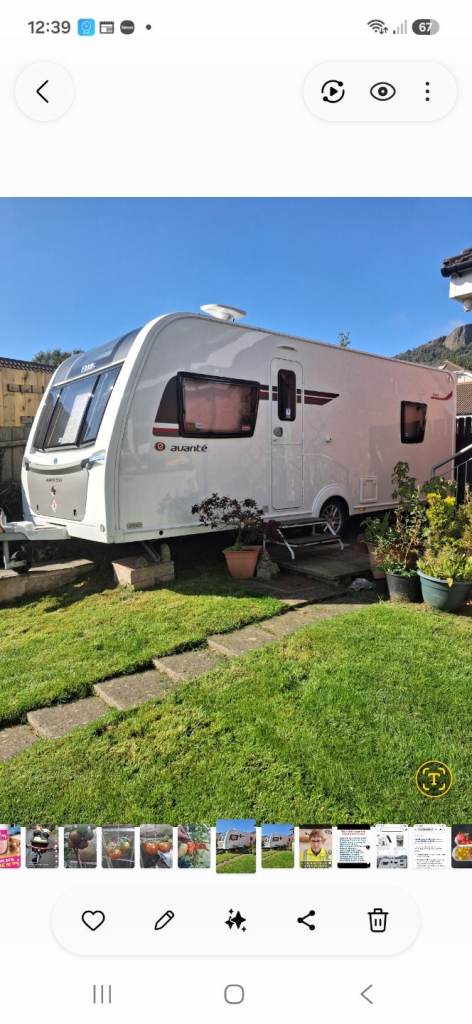 Elddis Touring caravan 
