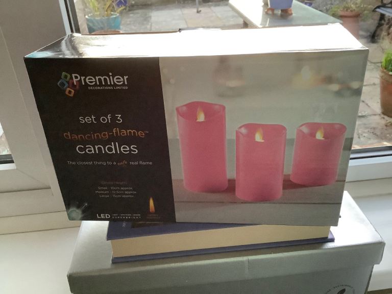 image for Dancing flame candles