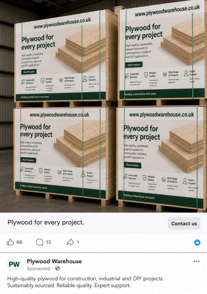 New 18mm Plywood Sheets - High Quality Timber