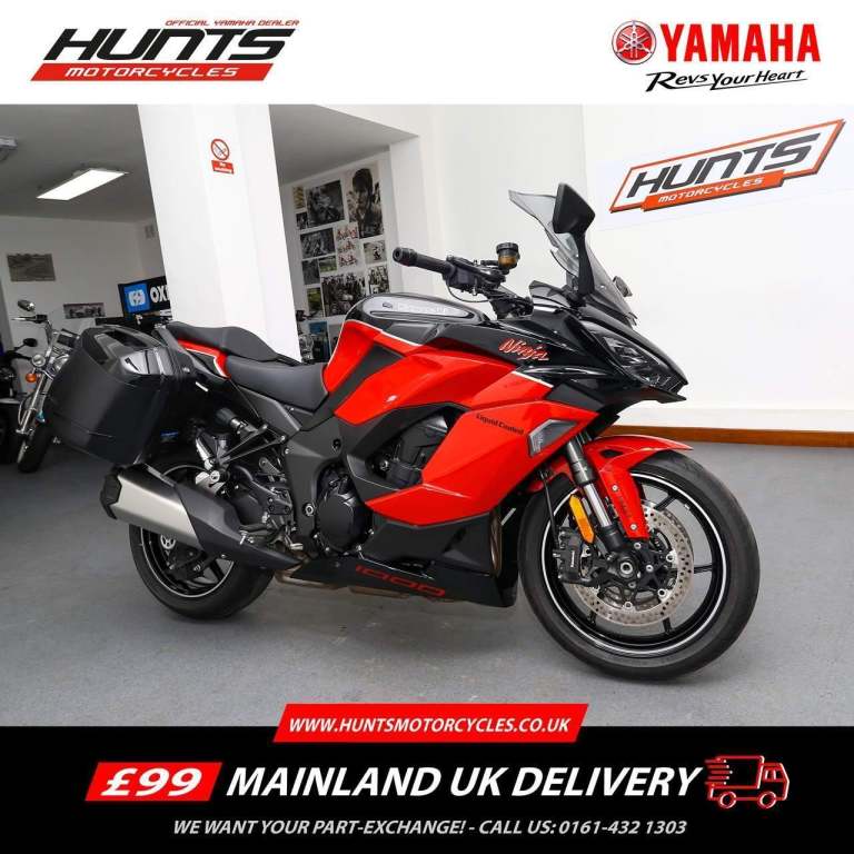 2024, '24 Kawasaki Ninja 1000SX 40th Anniversary Touring. 3,333 Miles. £10,995